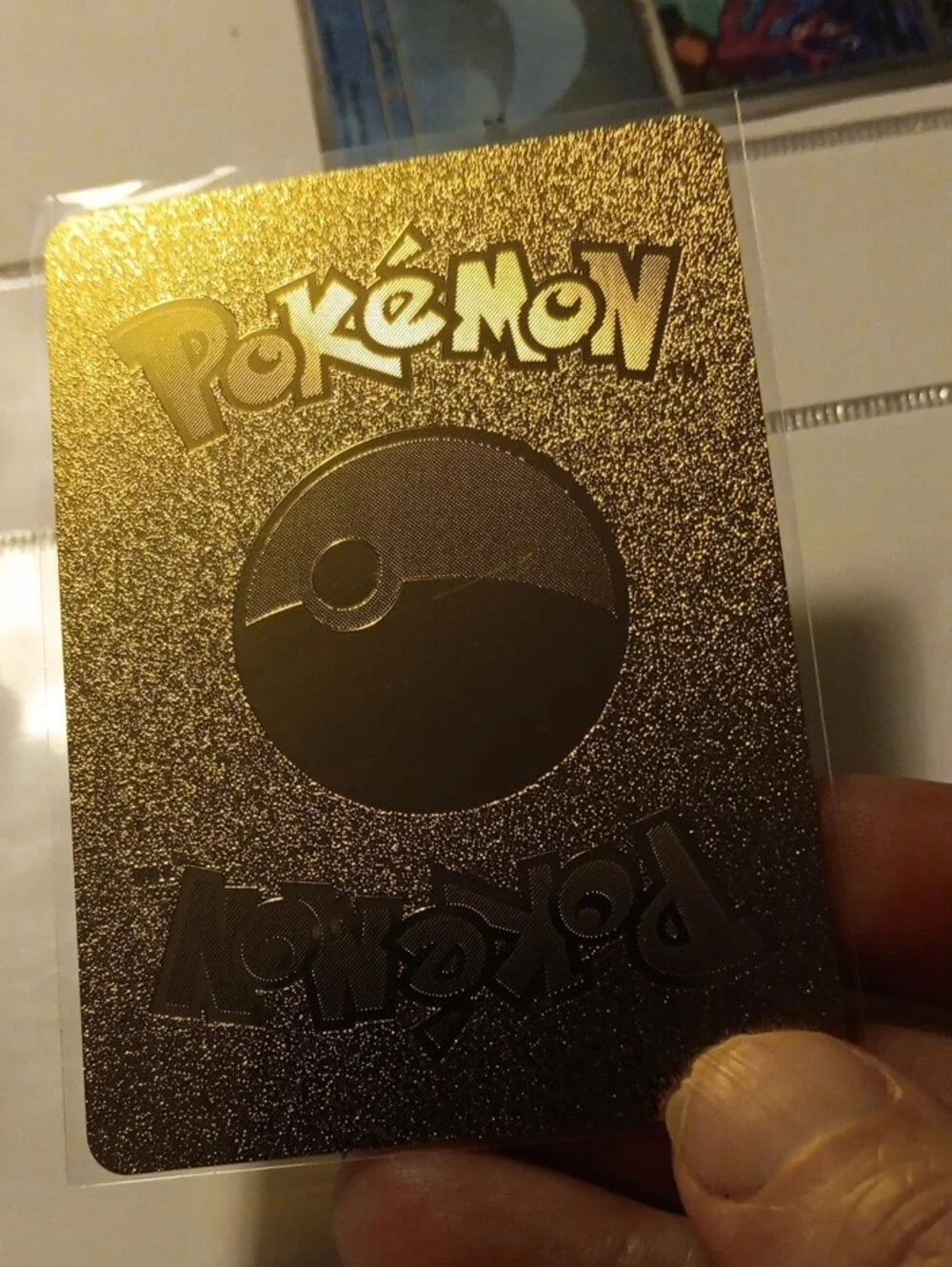 Blastoise GX Gold Holographic Collectible Card - Gold